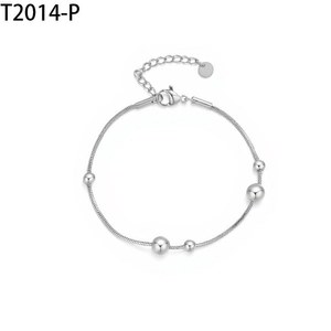 Amy Amy Fashion <b>Anklet</b> T2014 925 <b>Silver</b> Ball Minimalist Design For Women Everyday Wear - Product Image 1
