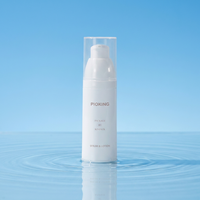 Flacon Pompe Airless Remplaçable pour Cosmétiques 25ml 40ml, Emballage Rechargeable pour Crème Solaire, Crème BB et Lotion par KINPACK