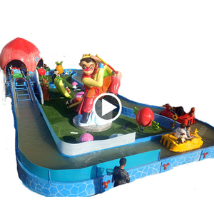 Parc aquatique pour enfants, pique-nique, rafting dans la jungle, divertissement, nouveauté, 2019