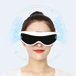 Masajeador ocular operado por batería, mini rodillo con control de sincronización, para el cuidado de los ojos, vibrador para relajación, terapia de estrés, gafas