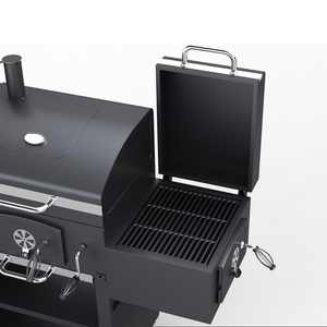 <span class=keywords><strong>Barbecue</strong></span> multifonction intégré pour l'extérieur, <span class=keywords><strong>barbecue</strong></span> au <span class=keywords><strong>gaz</strong></span>, fumoir au charbon de bois, plaque de cuisson combinée - Product Image 5