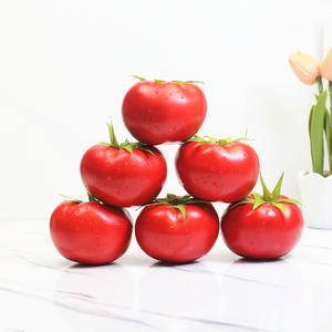 Tomates artificielles réalistes, fausses tomates rouges, modèle réaliste pour la décoration de la maison, de la cuisine ou des fêtes - Product Image 6