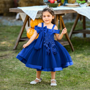 Vente chaude enfants vêtements Style coréen bébé filles fête porter robe robe de soirée L5081 - Product Image 1