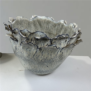 ถาดเซรามิกหรูหราสำหรับใส่ช็อกโกแลต ตกแต่งบ้านสไตล์โมเดิร์นด้วยเคลือบด้าน สำหรับดอกไม้ประดิษฐ์และแจกันพอร์ซเลน - Product Image 3