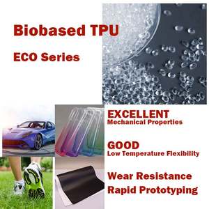 TPU Biobasé Série ECO Matières Premières Plastiques Recyclées Résistance au Vieillissement pour Chaussures Granulés TPU Lubrizol Médical Automobile - Product Image 2