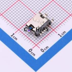 TYPE-C-334-WFRSC16L65 USB Connector SMD Connector ( Connector Type: Type-C )( Gender: Female )( Mounting Type: Sink Board ) - Product Image 2