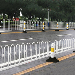 Barrera de choque en forma de U de acero inoxidable, barandilla reflectante, valla de seguridad de tráfico para desviación escolar comunitaria, Camino Municipal - Product Image 5