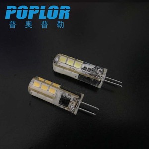 หลอดไฟ LED Poplor G4 12 SMD 2W AC 220V 110V สำหรับโคมไฟระย้า - Product Image 1