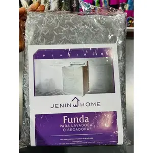 Housse de machine à laver en vinyle gris Jenin Home 110x70x60 cm, imperméable et durable, pour machines de 15 à 19 kg - Product Image 6