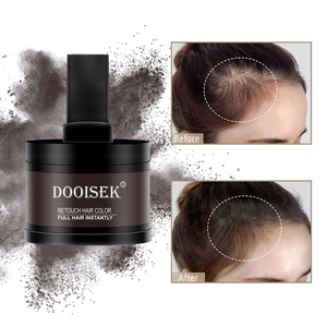 Poudre épaississante pour <span class=keywords><strong>cheveux</strong></span> Dooisek, imperméable, couleur naturelle, poudre de camouflage pour la ligne des <span class=keywords><strong>cheveux</strong></span>, poudre pour les <span class=keywords><strong>cheveux</strong></span> et la barbe - Product Image 6