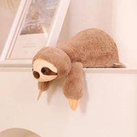 Vente directe en usine d'animaux en peluche doux, poupée Animal pondérée, renard, Crocodile, paresseux, Squishyes, jouet en peluche