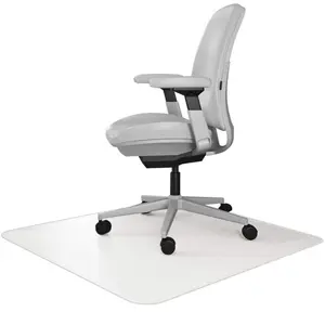PC şeffaf plastik ahşap zemin koruyucu ped sandalye kat mat halı döner sandalye minderi ofis koltuğu mat fabrika toptan