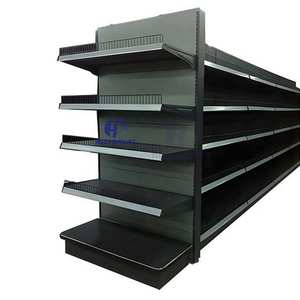 رفوف متعددة الطبقات من هيدا رفوف معدنية للسوبر ماركت رفوف تخزين على الوجهين ثابتة/دوارة رفوف جندول سوبر ماركت - Product Image 2