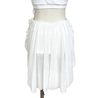 Ensemble de robe de danse lyrique pour filles G024, haut à bretelles orné de dentelle faite à la main et de perles, jupe en tulle, costume de performance contemporaine