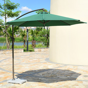 Large Side Hanging <strong>Umbrella</strong> With Marble <strong>Base</strong> for Outdoor Garden Courtyard Use Banana Style <strong>Patio</strong> Shade - Product Image 3