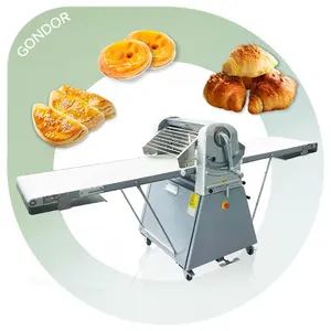 Công nghiệp laminadora de Masa Para pasteles hojaldre roti mini bột lăn sheeter Croissant máy cho de