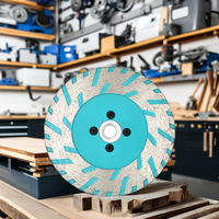 Feiyan qualité industrielle M14 bride meulage disque de coupe granit pierre OEM pris en charge presse à chaud acier scie circulaire béton