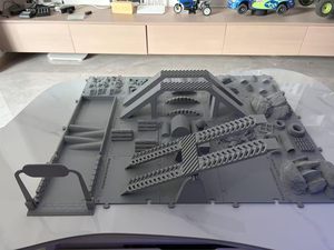 Kit Fai-da-Te <span class=keywords><strong>1</strong></span>/<span class=keywords><strong>24</strong></span> per Auto RC Rock Crawler, Percorso Modulare con Ostacoli SXC30/CXC24 per Appassionati - Product Image 4