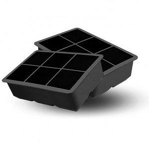 Molde de Silicona para Cubitos de Hielo, 6 Cavidades, Flexible, para Whisky y Cócteles, Reutilizable, Libre de BPA, Fácil de Desmoldar, para Bebidas Frías en el Congelador o la Cocina - Product Image 4