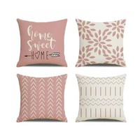 Mode coloré géométrique décor à la maison gris feuille Cojines Decorativos Para canapé housse de coussin