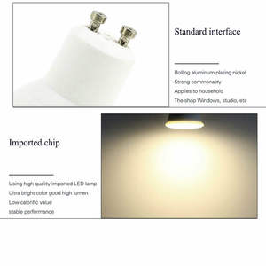 <span class=keywords><strong>Ampoule</strong></span> <span class=keywords><strong>LED</strong></span> Dimmable <span class=keywords><strong>GU10</strong></span>, Spot <span class=keywords><strong>LED</strong></span> 110V 220V 7W MR16 GU5.3 avec puce COB, Angle de Faisceau 24 Degrés pour Éclairage Décoratif Maison et Bureau - Product Image 4