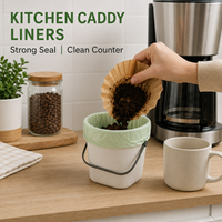 Sacs à déchets alimentaires OEM ODM en amidon PBAT compostables pour poubelles de cuisine de 10L, 20L et 30L