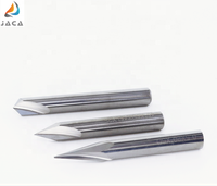 Sólido CNC Carburo de chaflán Router Bits/60/90/120 grado V-Ranura de fresado para madera ¡de aluminio de acero