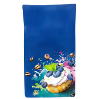 Café Molido Sabor Pastel de Arándanos Java Factory en Bolsa Doypack, 100% Granos Arábica, Grado Alimenticio, Hecho en China, 10 Oz