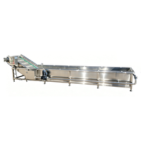 Fabrieksdirect volautomatische nieuwe YIHAI was- en drooglijn voor blauwe bessen, tomaten, mango's, fruit en groenten