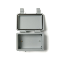 Boîtier étanche en ABS pour extérieur, 150*100*72mm, avec fermeture à clapet, boucle en plastique, indice de protection IP65, certifié CE/ROHS, pour instruments électroniques