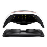 Lampe à ongles UV/LED haute puissance 168W Portable et durcissement automatique 42 perles Smart LCD Touch pour une utilisation facile
