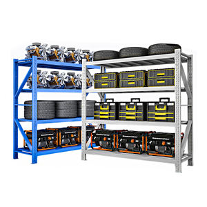 ชั้นวางของคลังสินค้า JCL ชั้นวางโลหะ รับน้ำหนักได้ 100-200-300-500-800 กิโลกรัม ชั้นวางแบบกำหนดเองได้ - Product Image 2