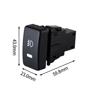 For Honda <strong>Fog</strong> <strong>Light</strong> <strong>Switch</strong> Automatic <strong>12V</strong> <strong>Fog</strong> <strong>Light</strong> <strong>Switch</strong> LED Beam Control <strong>Button</strong> <strong>Switch</strong> ABS Material Car Headlamp <strong>Switch</strong> - Product Image 2