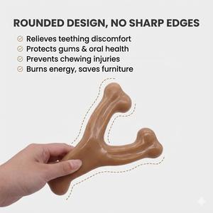 ขอ<span class=keywords><strong>ง</strong></span>เล่นเคี้ยวสำหรับสุนัขแบบทนทาน รูปทรง<span class=keywords><strong>กระดูก</strong></span> รสเบคอนแท้ เกรดอาหาร สำหรับสุนัขที่ชอบเคี้ยวอย่างรุนแรง ทำจากไนลอน - Product Image 5