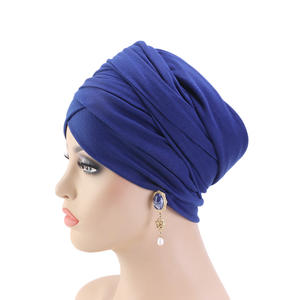 Nuevo Pañuelo para la Cabeza, Bufanda Larga de Algodón, Hiyab Interior, Pañuelos Lisos para la Cabeza, Turbante, Hijabs Musulmanes para Mujer - Product Image 3