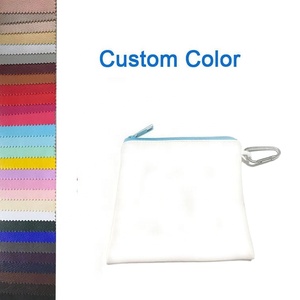 Bolsa Cosmética de Cuero PU Blanca con Cierre, Bolsa Pequeña con Cierre para Teléfono Móvil y Accesorios LP-102 - Product Image 4