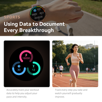 Nuevo Reloj Inteligente HW-L1 Mini con ChatGPT, NFC, Traducción de Idiomas, Monitoreo de Salud, Rastreador de Actividad Física y Deportiva para Mujer