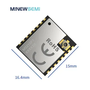 MinewSemi Lora modul antarmuka SPI, Lora jarak jauh daya ultra-rendah untuk sistem keamanan pertanian Cerdas penerangan jalan