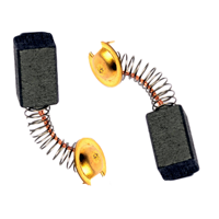 HUAYU Brosse à charbon de haute qualité pour meuleuse d'angle 100 mm avec résistance à l'usure en cuivre pour outils électriques