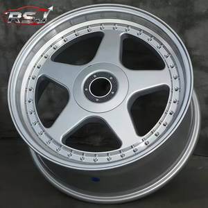 Jantes de voiture en alliage magnésium RSJ Racing Star à 5 branches, 18 et 19 pouces, entraxes 5x100/108/112/113.1/114.3/120 - Product Image 1