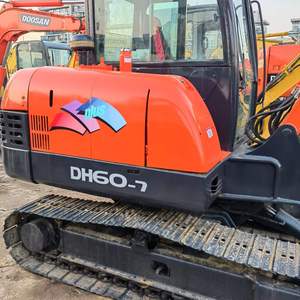Excavadora Mini Usada Popular Doosan DH60 de 6 Toneladas, Diseño Compacto para Sitios de Trabajo Reducidos, Bomba Hidráulica, Motor, Rodamientos y Engranajes para Construcción - Product Image 4