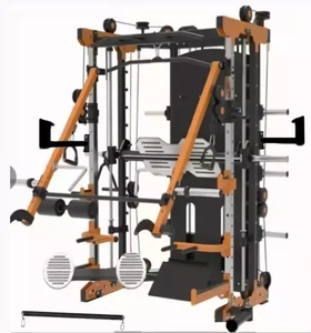 Ginásio comercial Fitness Equipment Multi-Function Power Cage Cable Crossover Smith Machine Gym <span class=keywords><strong>Squat</strong></span> <span class=keywords><strong>Rack</strong></span> Xr1001 - Product Image 3