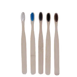 High Quality Naturals Set of Pieces Bamboo Toothbrush For Adults with Toothpaste Toothbrush Holder Lid Case Cover Box Cap