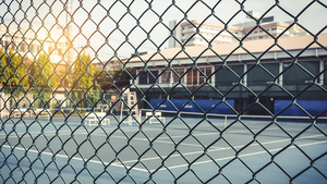 Độ bền kéo cao Lớp 3 mạ kẽm Chuỗi liên kết hàng rào cho khu vực công nghiệp - Product Image 6