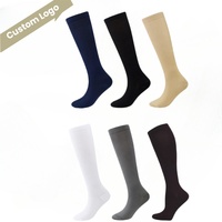 Chaussettes de compression personnalisées pour extérieur, cyclisme, course à pied, fitness, genou, athlétisme, gym, sport