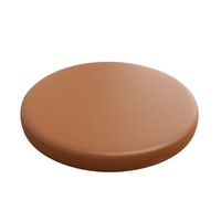 Coussin de siège rond en gros avec housse imperméable et mousse à mémoire de forme à rebond lent pour sièges au sol et chaises de stand