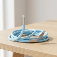 Câble de charge 3 en 1 avec logo OEM, charge rapide 240W, cordon de charge multi-USB C pour la maison, le bureau et l'extérieur