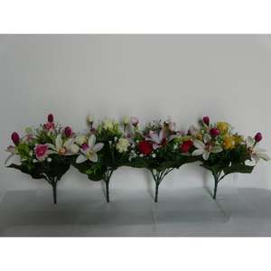 ORCHID BUSH BUD X 7 27CM - Product Image 1