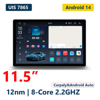 Radio Estéreo para Auto LODARK N5Pro de 11.5 Pulgadas con Pantalla QLED, Android 14, UIS7865, CarPlay Inalámbrico, Android Auto, 4G LTE, 36EQ, DSP y Navegación