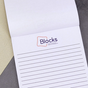 Custom Logo <b>A5</b> A6 Promotional Loose Leaf Memo Pads Personalized Design CMYK Color UV/Lamination Printed <b>Notepad</b> Offset Paper - Product Image 4